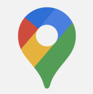 Google maps logo to help navigate during your travels