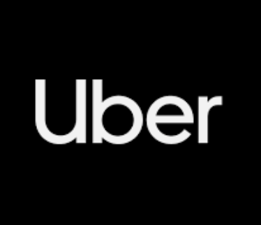 Uber app logo which will help you travel from place to place 