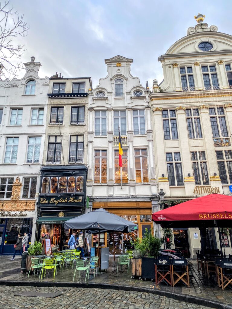 Beautiful streets of Brussels